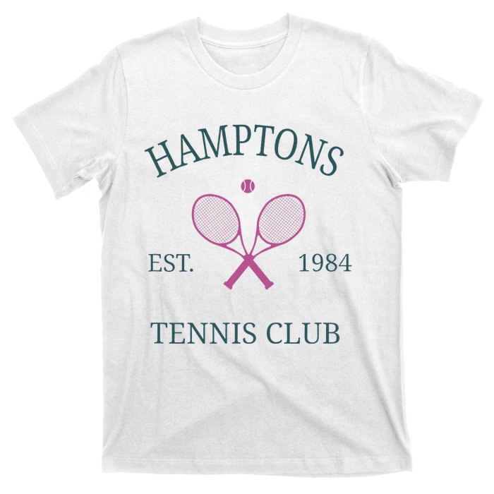 Hamptons Athletics California Tennis Club Racquet Prep T-Shirt