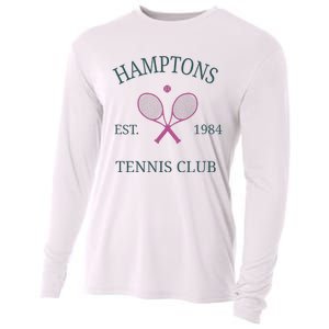 Hamptons Athletics California Tennis Club Racquet Prep Cooling Performance Long Sleeve Crew