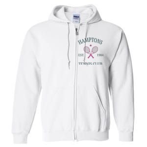 Hamptons Athletics California Tennis Club Racquet Prep Full Zip Hoodie