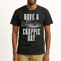 Have A Crappie Day Funny Crappie Fishing Fisherman Tall T-Shirt
