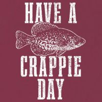 Have A Crappie Day Funny Crappie Fishing Fisherman 16oz Travel Tumbler