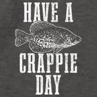Have A Crappie Day Funny Crappie Fishing Fisherman Vector Backpack