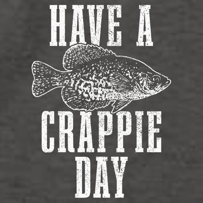 Have A Crappie Day Funny Crappie Fishing Fisherman Vector Backpack