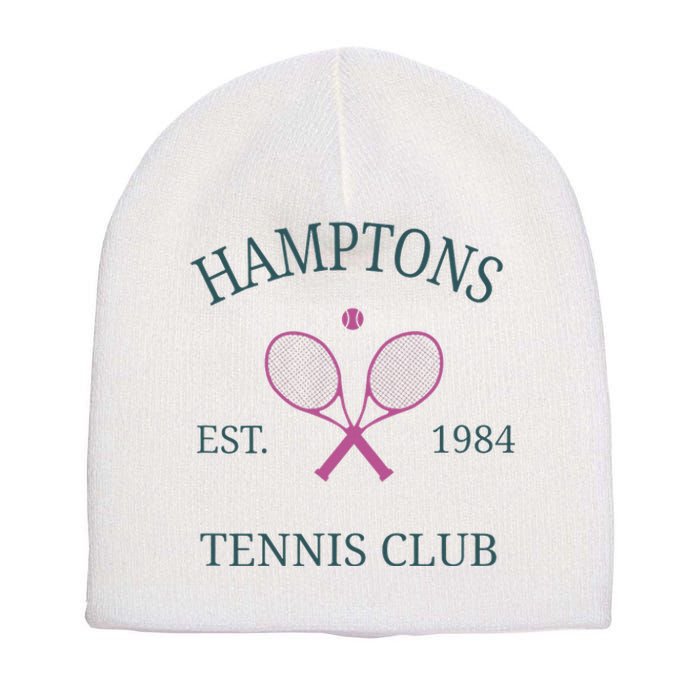 Hamptons Athletics California Tennis Club Racquet Prep Short Acrylic Beanie