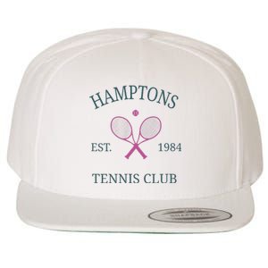 Hamptons Athletics California Tennis Club Racquet Prep Wool Snapback Cap