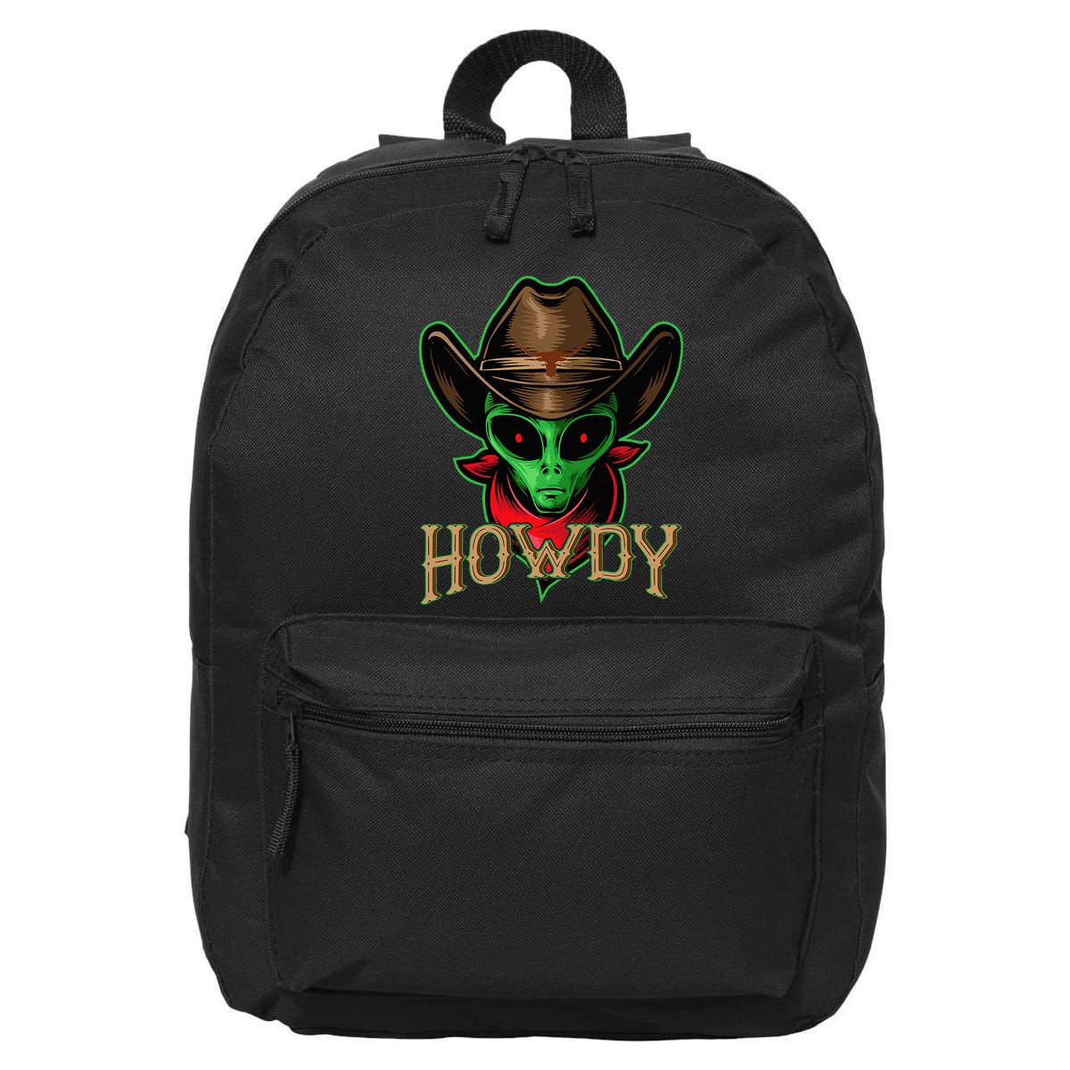 Howdy Alien Cowboy Halloween Costume 16 in Basic Backpack