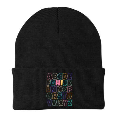 Hi ABC Colorful Alphabet Beanie