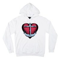 Heart Anchor Cute Gift Hoodie