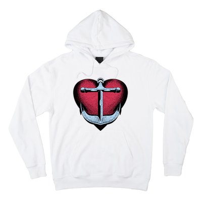 Heart Anchor Cute Gift Hoodie