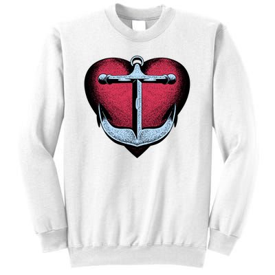 Heart Anchor Cute Gift Sweatshirt