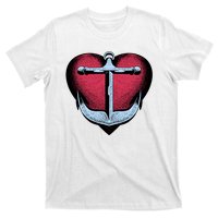 Heart Anchor Cute Gift T-Shirt