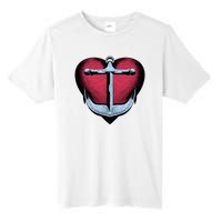 Heart Anchor Cute Gift Tall Fusion ChromaSoft Performance T-Shirt