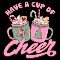 Have A Cup Of Cheer Cute Christmas Holiday Impact Tech Backpack
