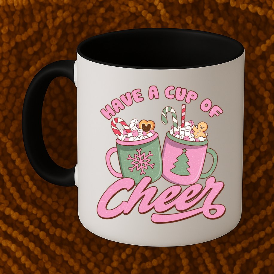 Have A Cup Of Cheer Cute Christmas Holiday Mug