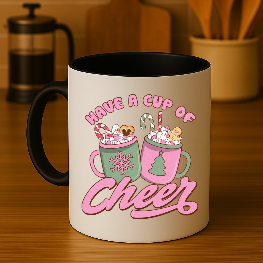 Have A Cup Of Cheer Cute Christmas Holiday Mug