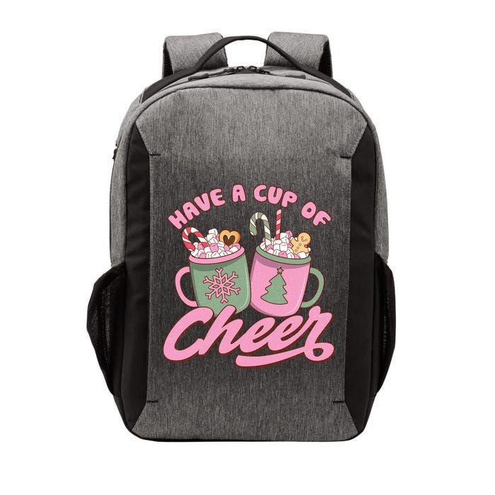 Have A Cup Of Cheer Cute Christmas Holiday Vector Backpack