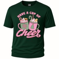 Have A Cup Of Cheer Cute Christmas Holiday Cooling Performance Crew T-Shirt