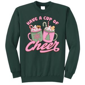 Have A Cup Of Cheer Cute Christmas Holiday Sweatshirt