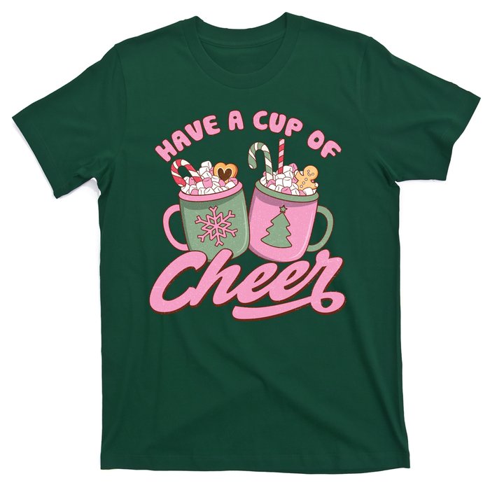 Have A Cup Of Cheer Cute Christmas Holiday T-Shirt