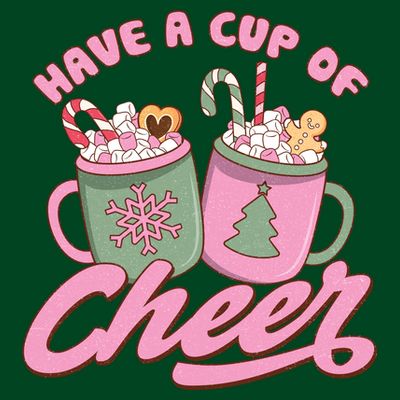 Have A Cup Of Cheer Cute Christmas Holiday T-Shirt