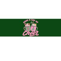 Have A Cup Of Cheer Cute Christmas Holiday Bumper Sticker