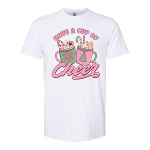 Have A Cup Of Cheer Cute Christmas Holiday Softstyle CVC T-Shirt