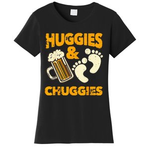 Huggies And Chuggies Funny Future Father Party Gift Women's T-Shirt