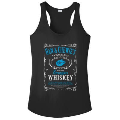 Han And Chewies Smugglers Whiskey Ladies PosiCharge Competitor Racerback Tank