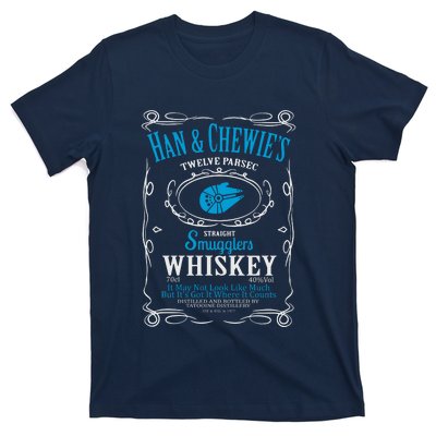 Han And Chewies Smugglers Whiskey T-Shirt