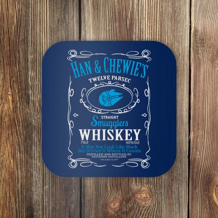 Han And Chewies Smugglers Whiskey Coaster