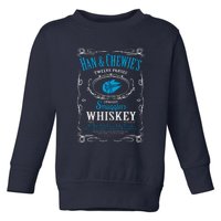 Han And Chewies Smugglers Whiskey Toddler Sweatshirt