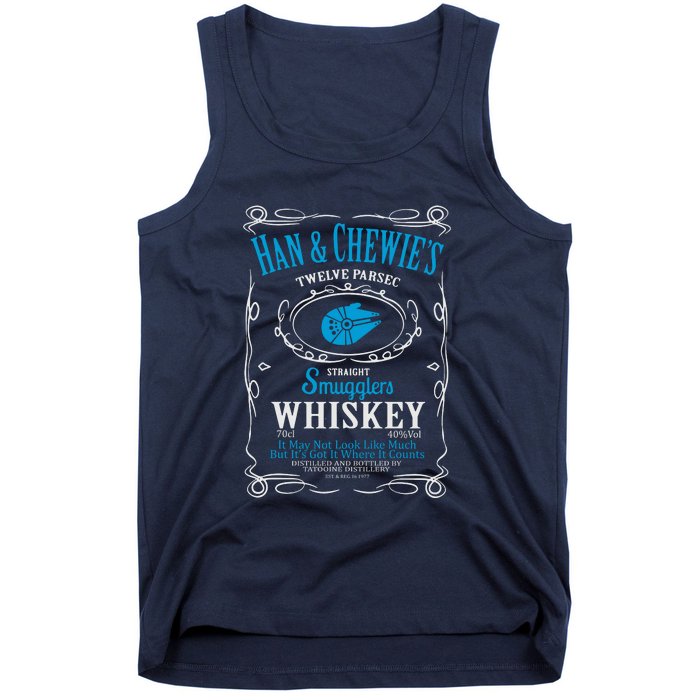 Han And Chewies Smugglers Whiskey Tank Top