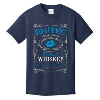 Han And Chewies Smugglers Whiskey Kids T-Shirt