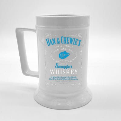 Han And Chewies Smugglers Whiskey Beer Stein