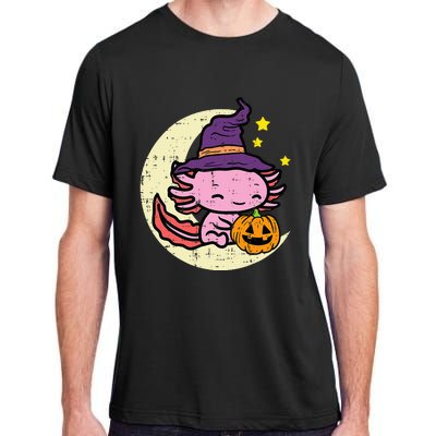 Halloween Axolotl Cute Fall Costume Adult ChromaSoft Performance T-Shirt