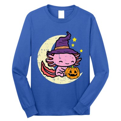 Halloween Axolotl Cute Fall Costume Long Sleeve Shirt