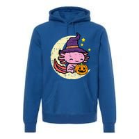 Halloween Axolotl Cute Fall Costume Premium Hoodie