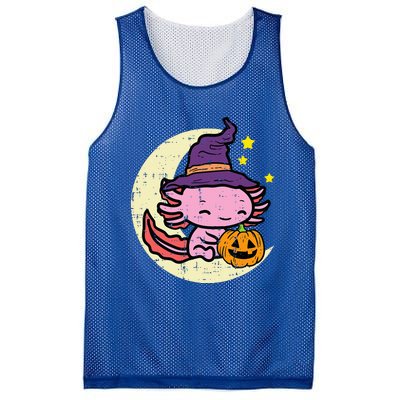 Halloween Axolotl Cute Fall Costume Mesh Reversible Basketball Jersey Tank