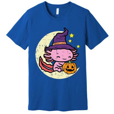 Halloween Axolotl Cute Fall Costume Premium T-Shirt