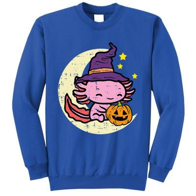 Halloween Axolotl Cute Fall Costume Tall Sweatshirt