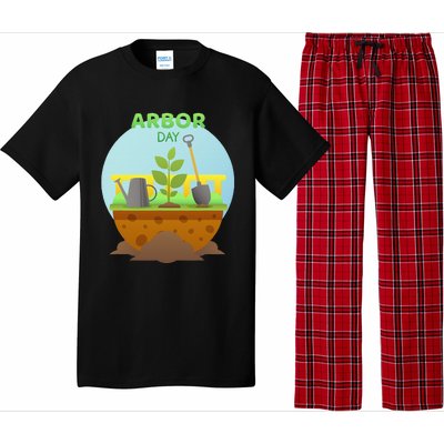 Happy Arbor Day Tree Planting Arbor Day Pajama Set