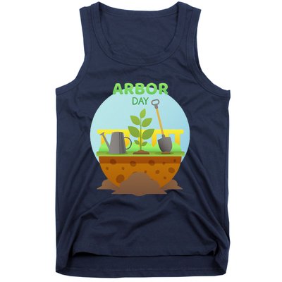 Happy Arbor Day Tree Planting Arbor Day Tank Top