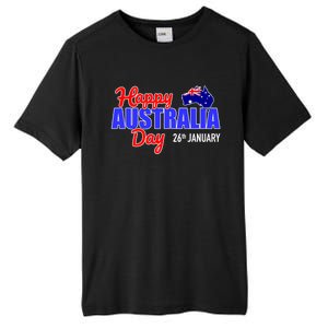 Happy Australia Day 26th Of January Great Gift Tall Fusion ChromaSoft Performance T-Shirt