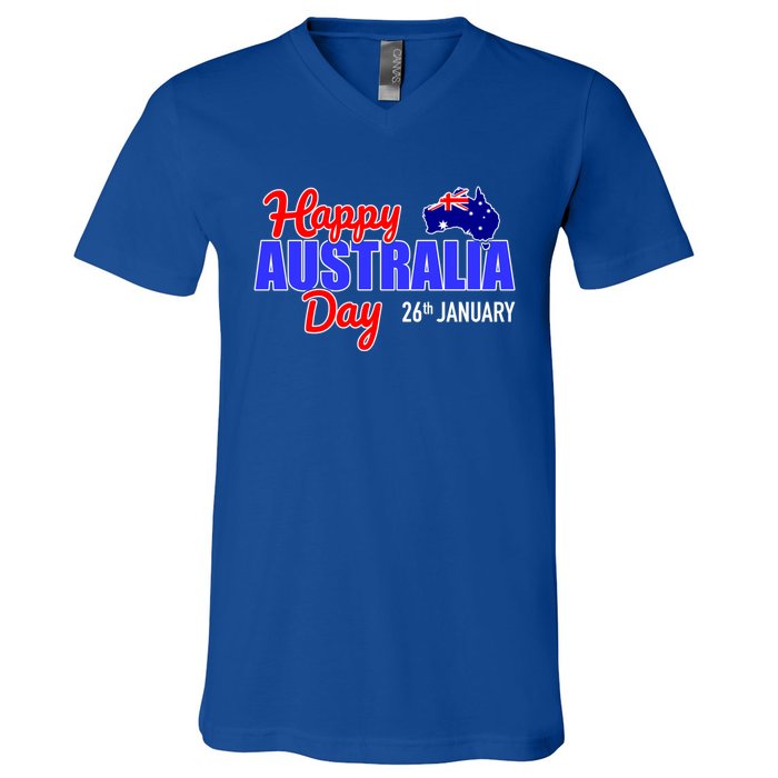 Happy Australia Day 26th Of January Great Gift V-Neck T-Shirt