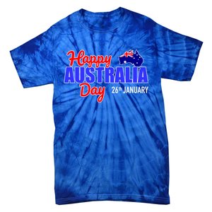 Happy Australia Day 26th Of January Great Gift Tie-Dye T-Shirt