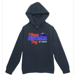 Happy Australia Day 26th Of January Great Gift Urban Pullover Hoodie