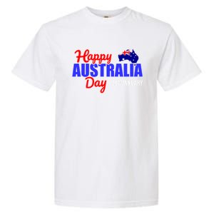 Happy Australia Day 26th Of January Great Gift Garment-Dyed Heavyweight T-Shirt