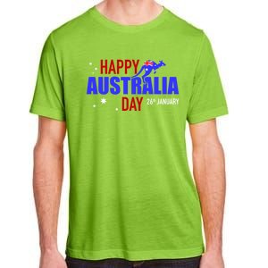 Happy Australia Day 26th Of January Funny Gift Adult ChromaSoft Performance T-Shirt