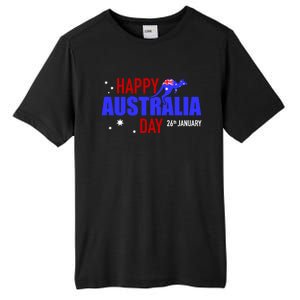 Happy Australia Day 26th Of January Funny Gift Tall Fusion ChromaSoft Performance T-Shirt