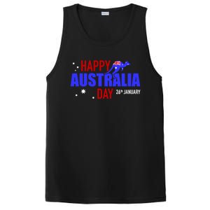 Happy Australia Day 26th Of January Funny Gift PosiCharge Competitor Tank